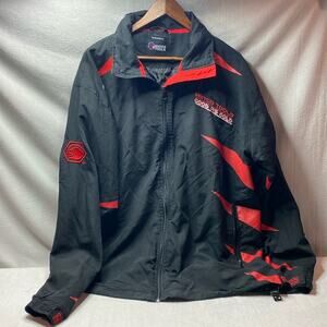 Matco Tools black and red full zip lightweight jacket size extra large